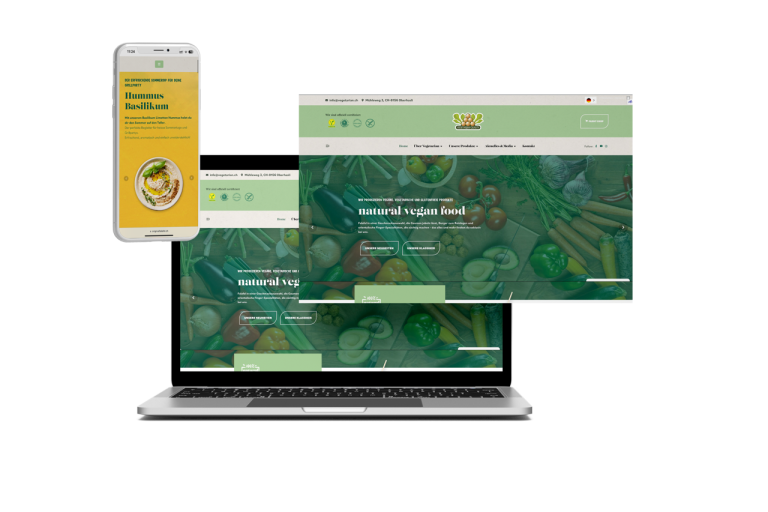 Vegetarian Quality, Vegetarian Quality GmbH, Website Erstellung, Website machen, Homepage Design, Homepage Gestaltung, Website Zürich, Zürich,